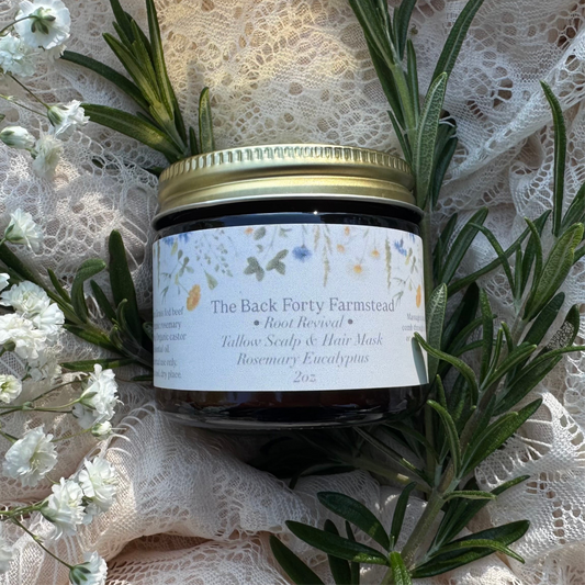 • Root Revival • Whipped Tallow Scalp & Hair Mask - 2oz