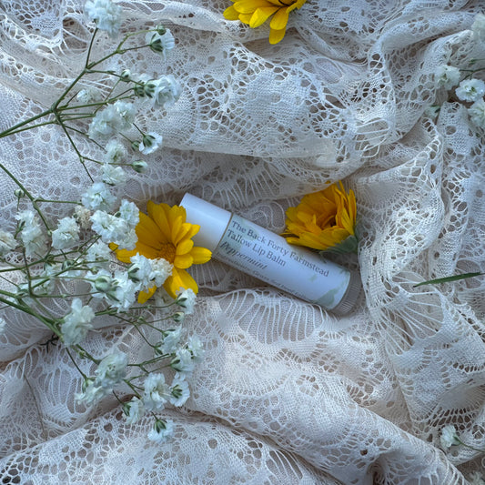 Tallow Lip Balm (Peppermint)