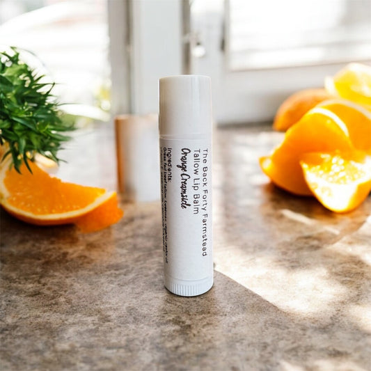 Tallow Lip Balm (Orange Creamsicle)